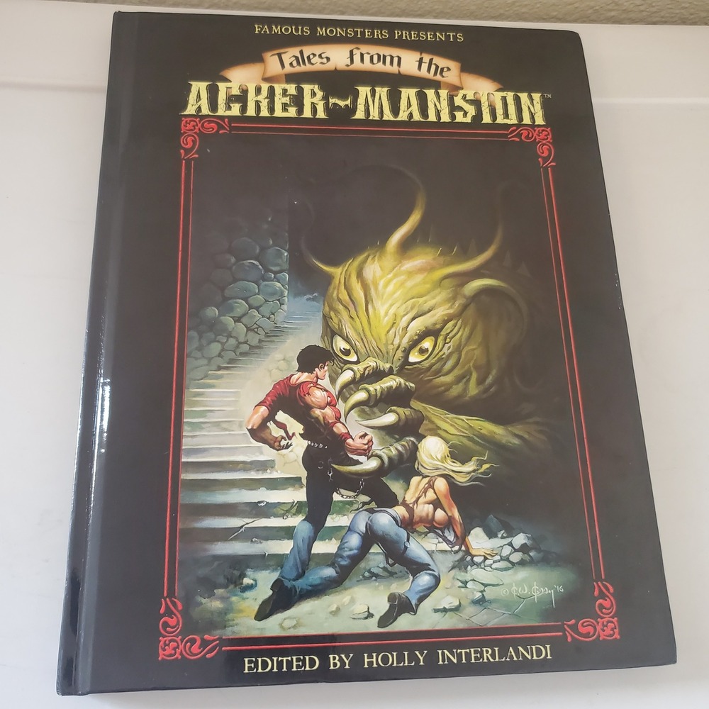 Famous Monsters Presents Tales from the Acker-Mansion Hardcover Horror Anthology